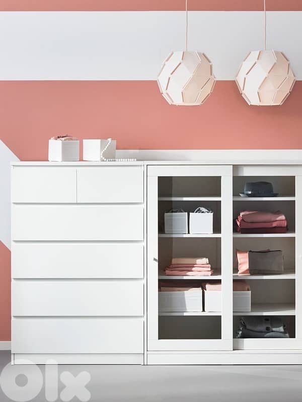 MALM 6-drawer dresser, white, 80x123 cm IKEA 2