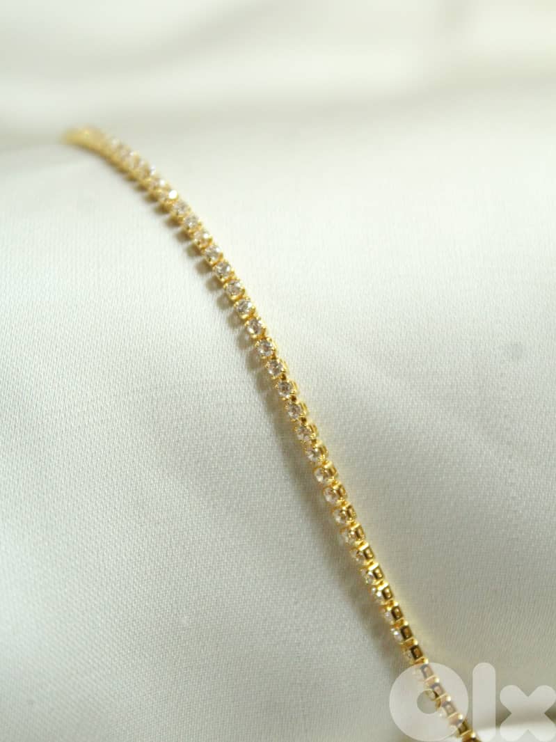 Simple Bracelet, Jewelry, Brazilian Gold, 316L SS (Free Delivery) 0