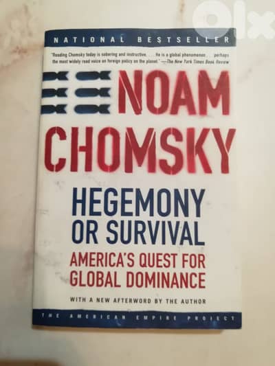 Noam Chomsky : Hegemony or survival : America's quest for global domin