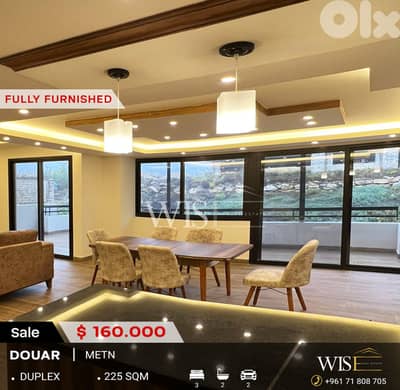 225 SQM furnished duplex for SALE in Douar!