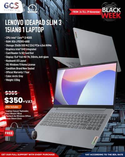 Lenovo Ideapad Slim 3 15IAN8 1 Laptop
