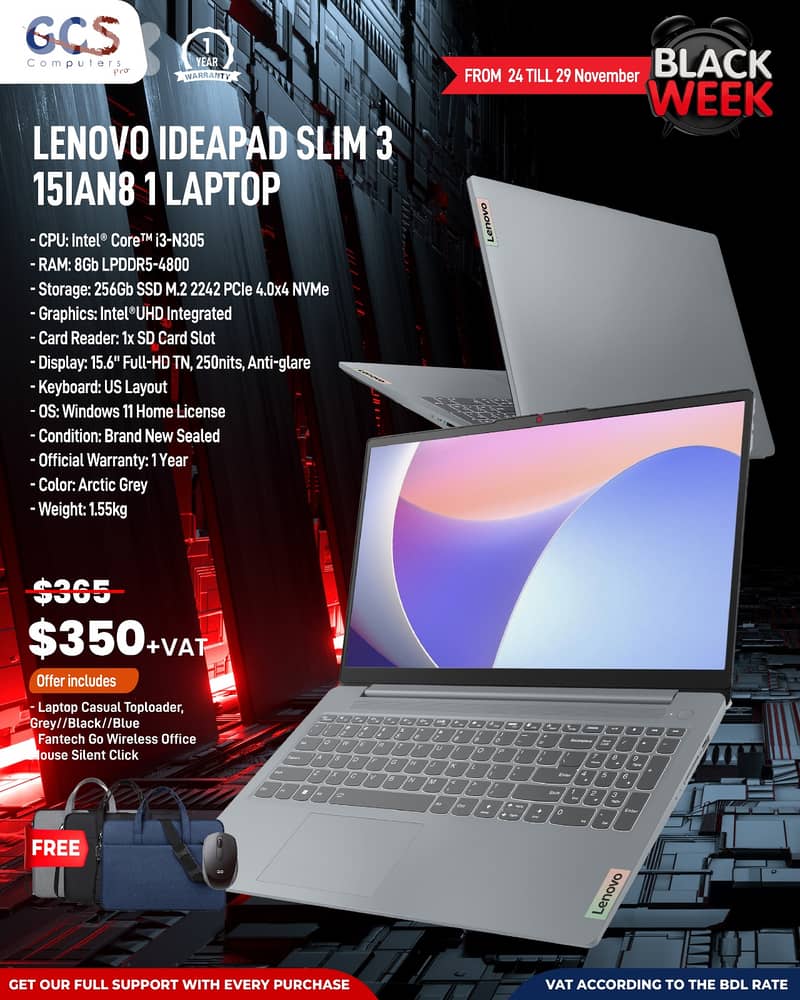 Lenovo Ideapad Slim 3 15IAN8 1 Laptop 0