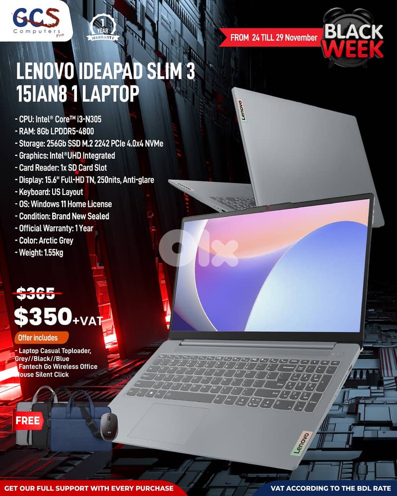 Lenovo Ideapad Slim 3 15IAN8 1 Laptop 0