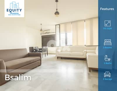 Furnished 155 SQM Apartment For Sale In Bsalim شقة للبيع #RH231150