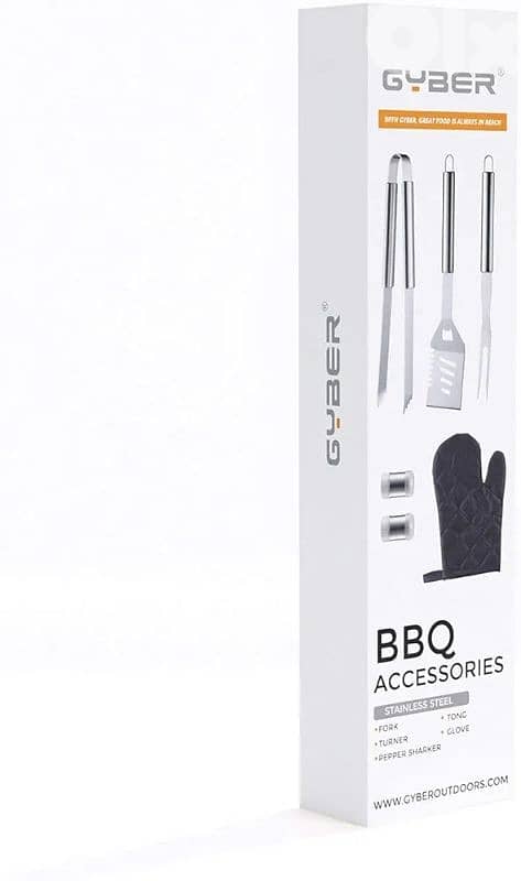 gyber 6 pcs barbecue grill tool set 2