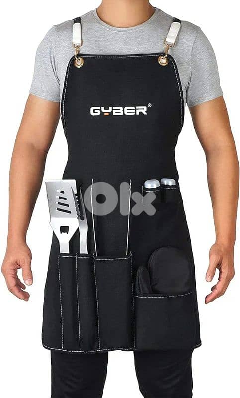 gyber 6 pcs barbecue grill tool set 3