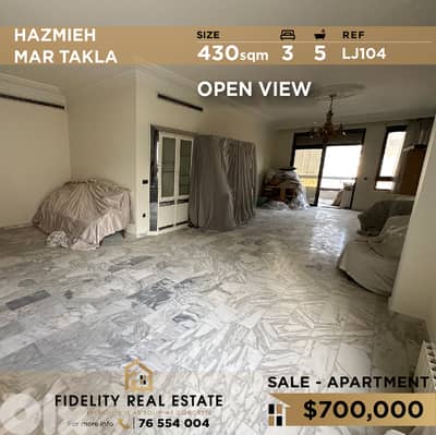 Apartment for sale in Hazmieh LJ104 شقة للبيع في الحازمية