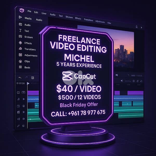 Black Friday Video Editing Offer – Elevate Your Content Now 0