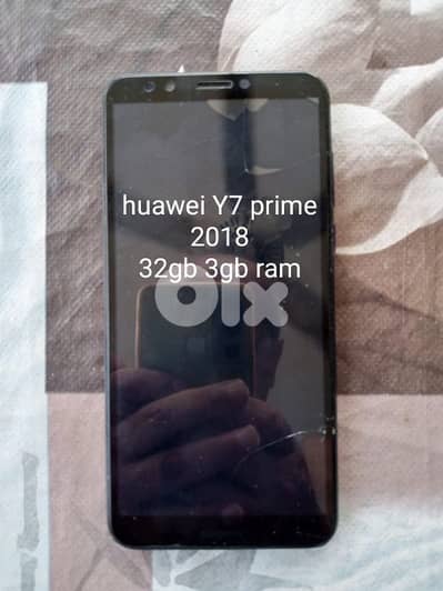 Huawei Y7 prime 2018 32gb 3gram