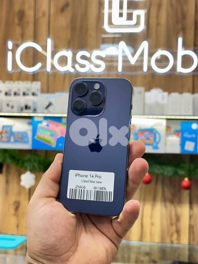 iPhone 14 pro 256GB-512Gb battery 88% like new