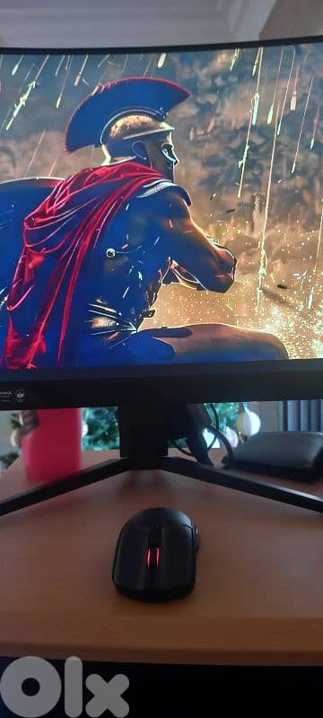 mouse hyperx and msi monitor