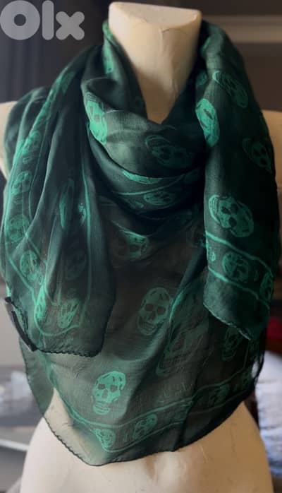 ALEXANDER MQUEEN SILK SCARF