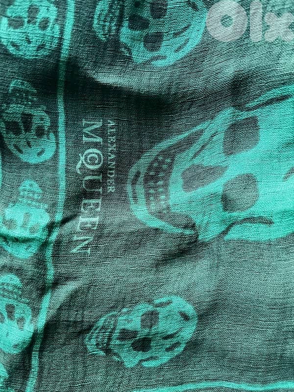ALEXANDER MQUEEN SILK SCARF 4