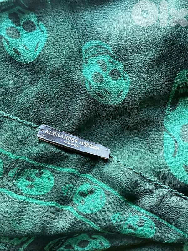 ALEXANDER MQUEEN SILK SCARF 5