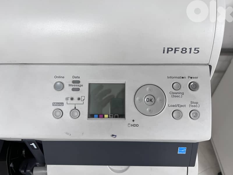 Cannon IPF 815 imageprograf Color Plotter wide format print 1