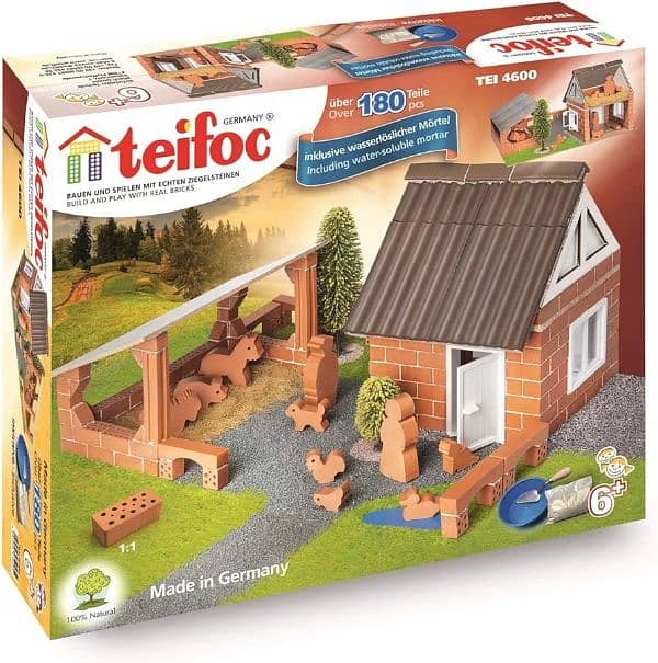 teifoc farm brick building blocks 0