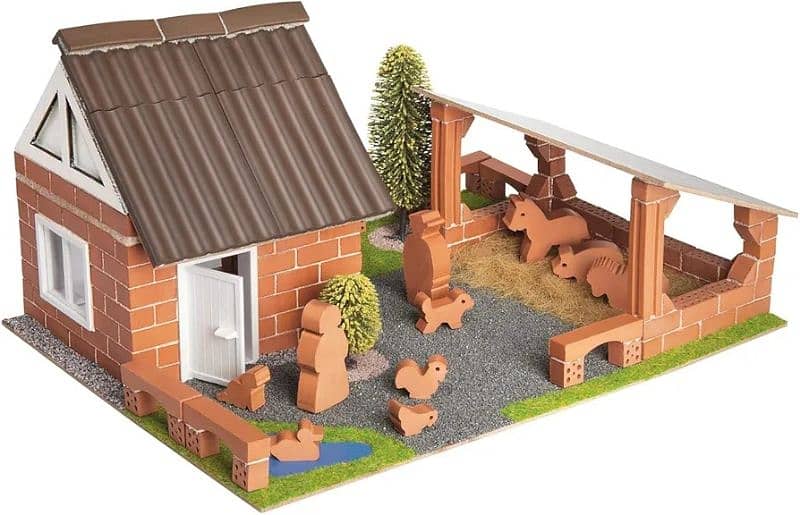 teifoc farm brick building blocks 1