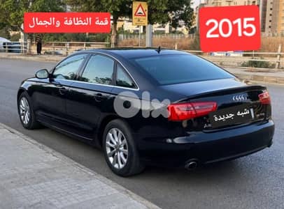 Audi A6 2015  2.0  TFSI 3.5 4cyld مصدر الشركة لبنان