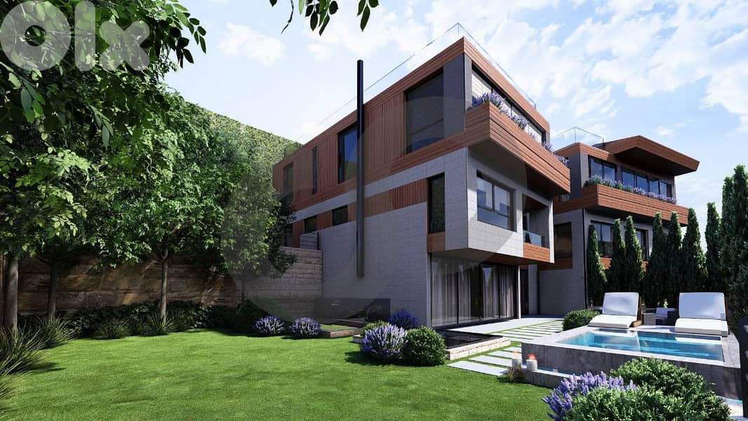 core-and-shell, luxurious gated community, Faqra Club REF#ML129168 1