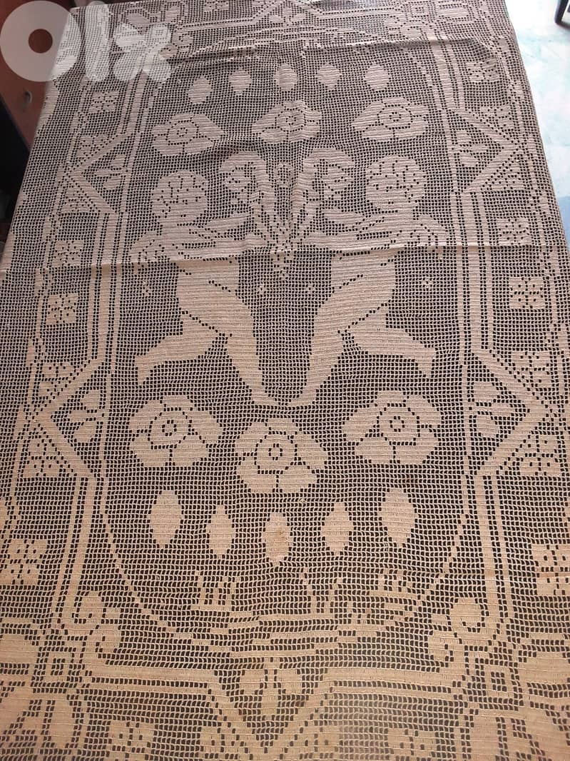 Crochet tablecloth handmade for sale 0
