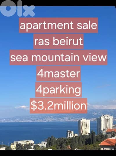 ZE25-4554 Apartment 500 sqm for Sale – Ras Beirut