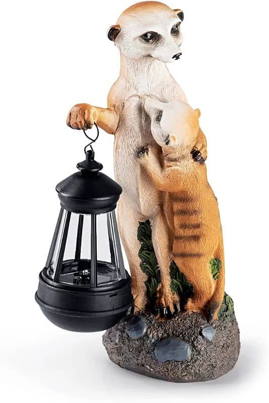 easymaxx solar meerkat family 0