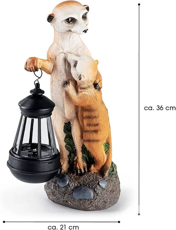 easymaxx solar meerkat family 2