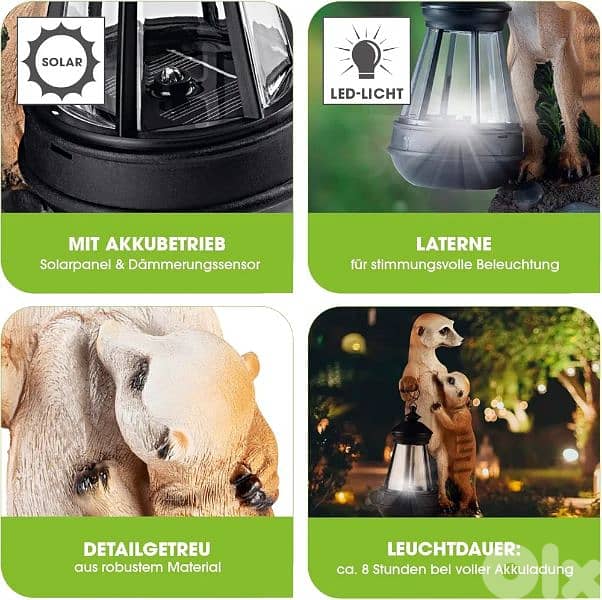 easymaxx solar meerkat family 3