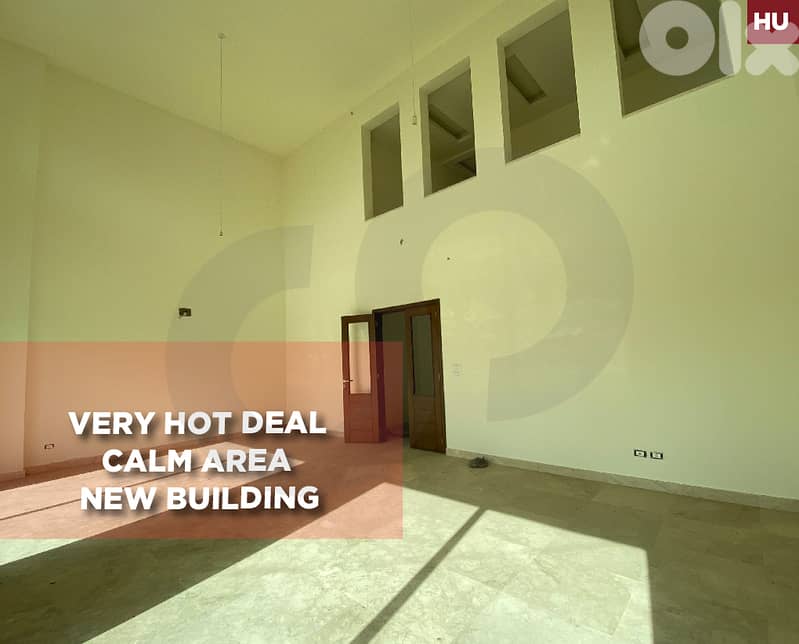 very hot deal  - calm area  - new building - Bir Hassan   REF#HU129179 0