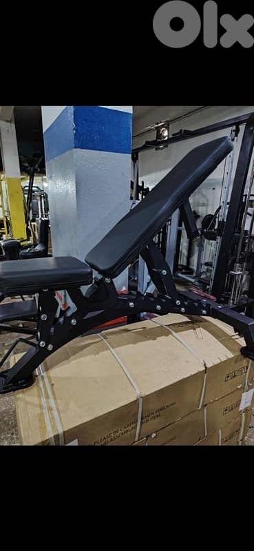 Bench adjustable new for gym used heavy duty 2