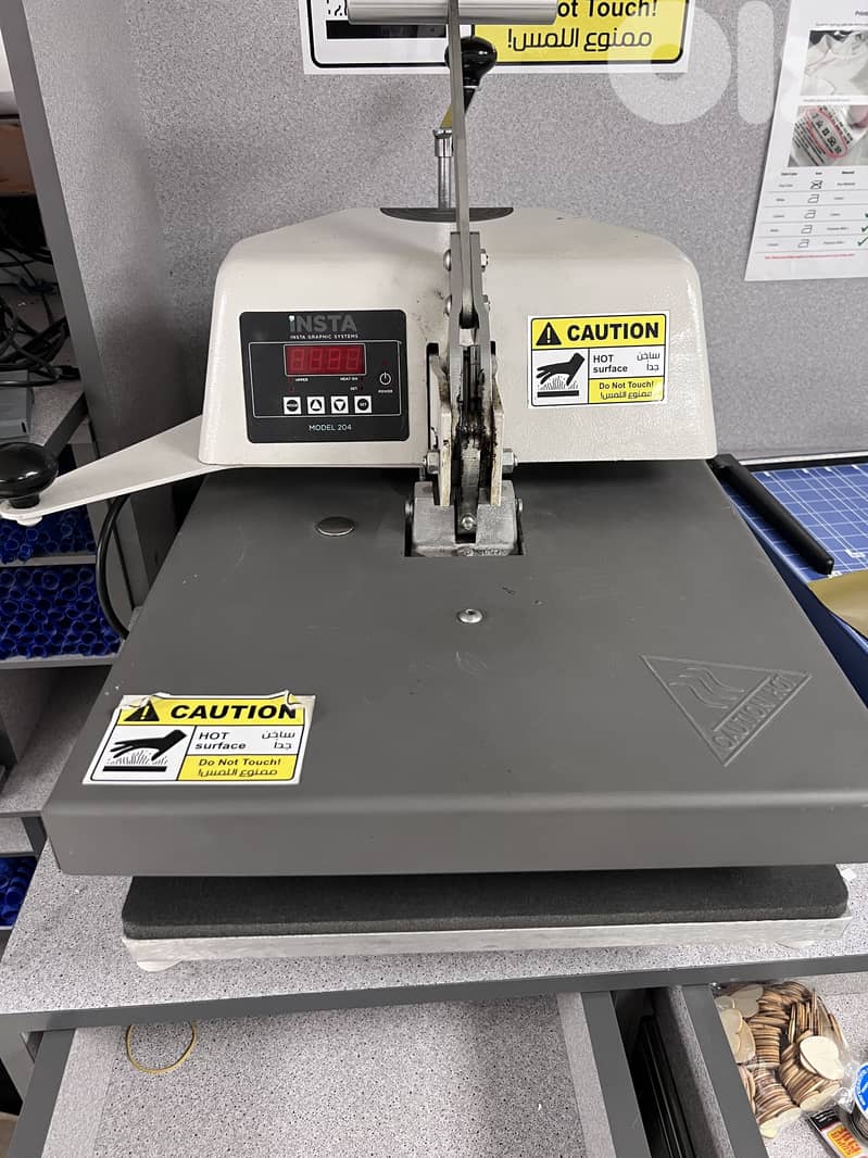 Heat Press A2 for transfer printing 0