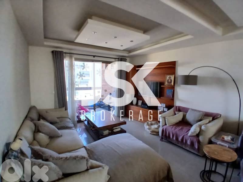 L19797 - Semi-Furnished Apartment For Rent in Jal El Dib 0