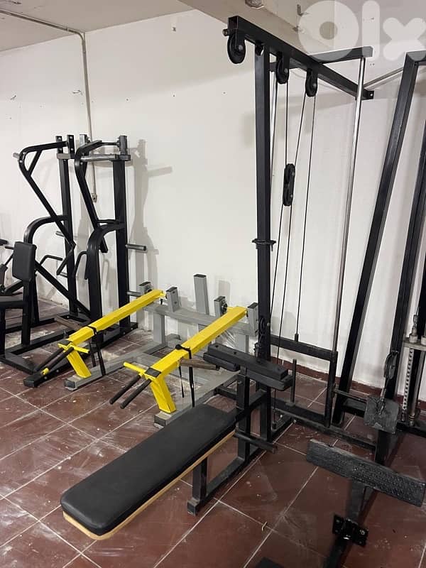 Lat/row machine plate loaded like new 1