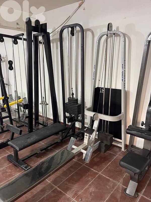 Back row machine like new 1