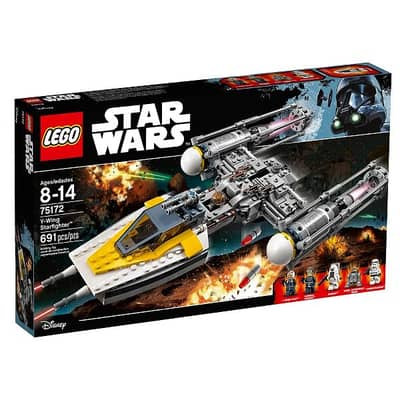 LEGO Star Wars 75172 Y-Wing Starfighter set.