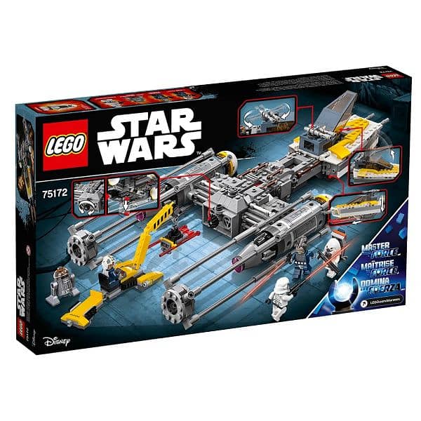 LEGO Star Wars 75172 Y-Wing Starfighter retired set. 1