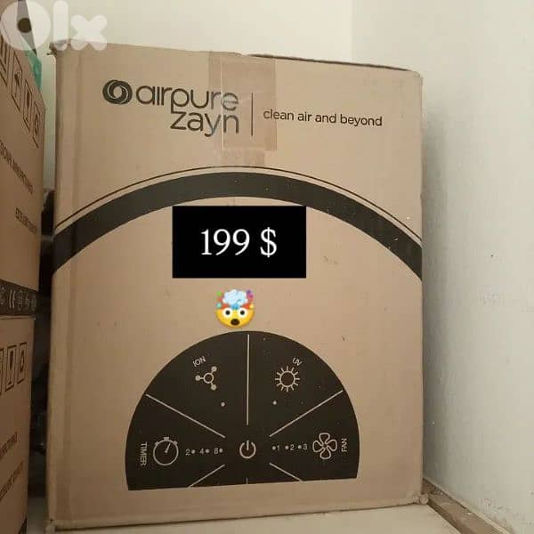 فلتر هواء HomePure Zayn جديد للبيع بربع قيمته الحالية بسبب السفر 199 $ 1