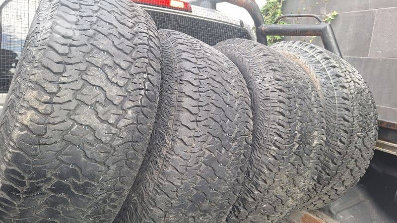 دواليب 32×11.5 جنطة حديد ١٥ 1