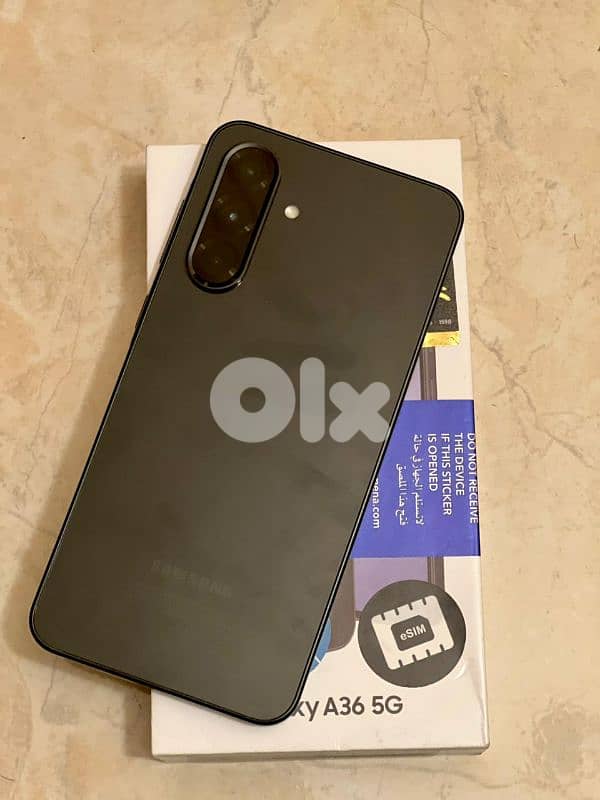 Samsung A36 256 Gb 8 Ram used 3 days only 1