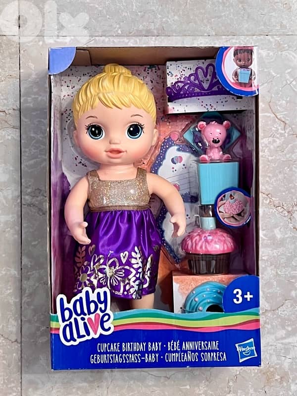 Baby Alive - Cupcake Birthday Baby 0