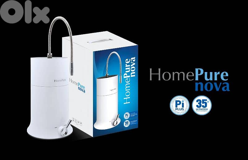 ب 99 $ فلتر مياه HomePure Nova من كيونت جديد للبيع بداعي السفر الطارئ 1