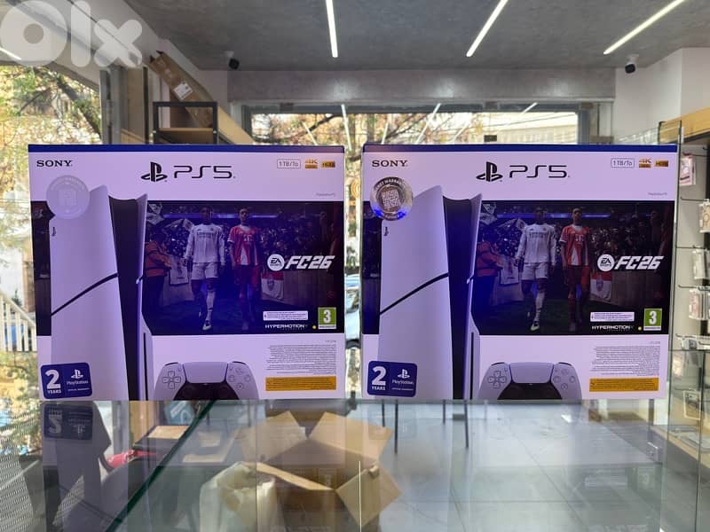 PlayStation 5 1TB FIFA 2026 2Years Warranty 0