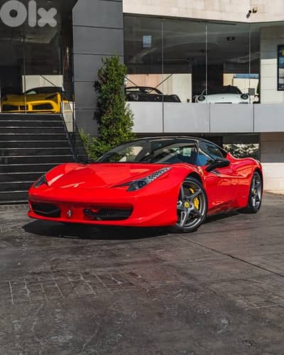 Ferrari 458 2012 FROM SCUDERIA LEBANON!!!! UNDER WARRANTY TILL 04/26