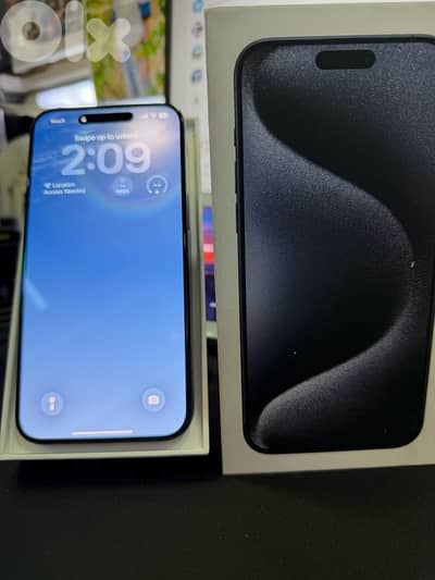 iphone 15 Pro Max 2 Sim 1 TB Like New Not Fixed Not Opened 86% Battery