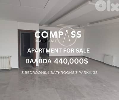 New apartment, 235 sq m + 120 sq m terrace including a private room