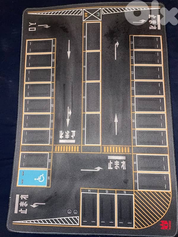 diorama parking pad for 1/64 diecast 0