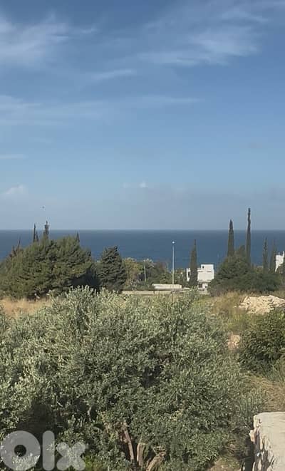 land for sale in amchit jedeyel open sea view 25/75