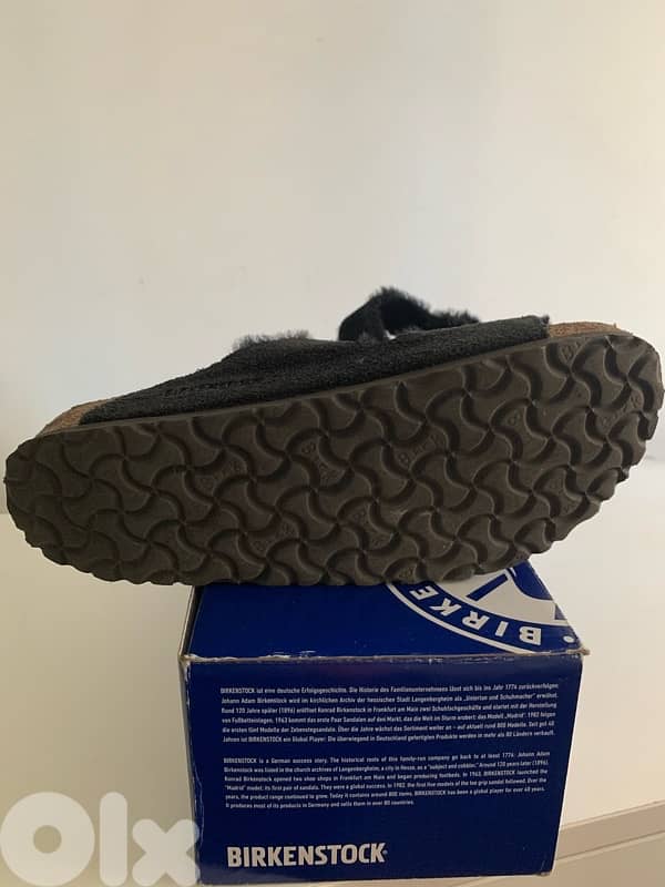 Birkenstock Arizona Shearling Black - size 40 3