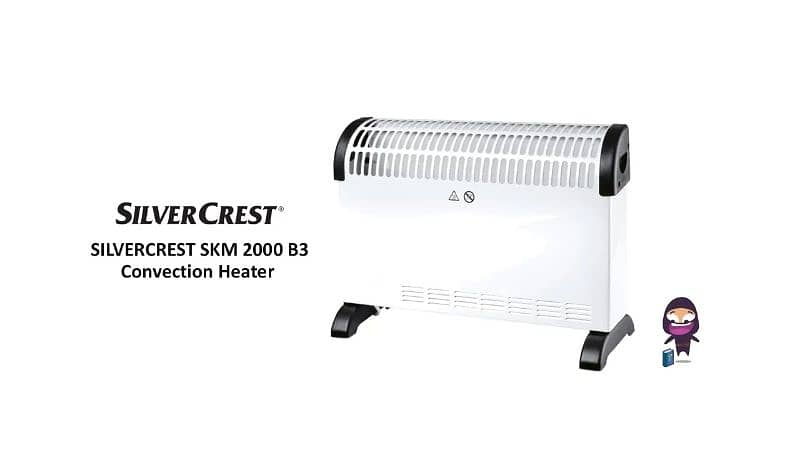 SILVERCREST SKM 2000 White Heater – Powerful 2000W Heating 0