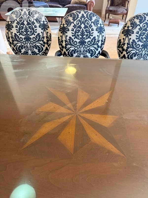 dining table and chairs 2